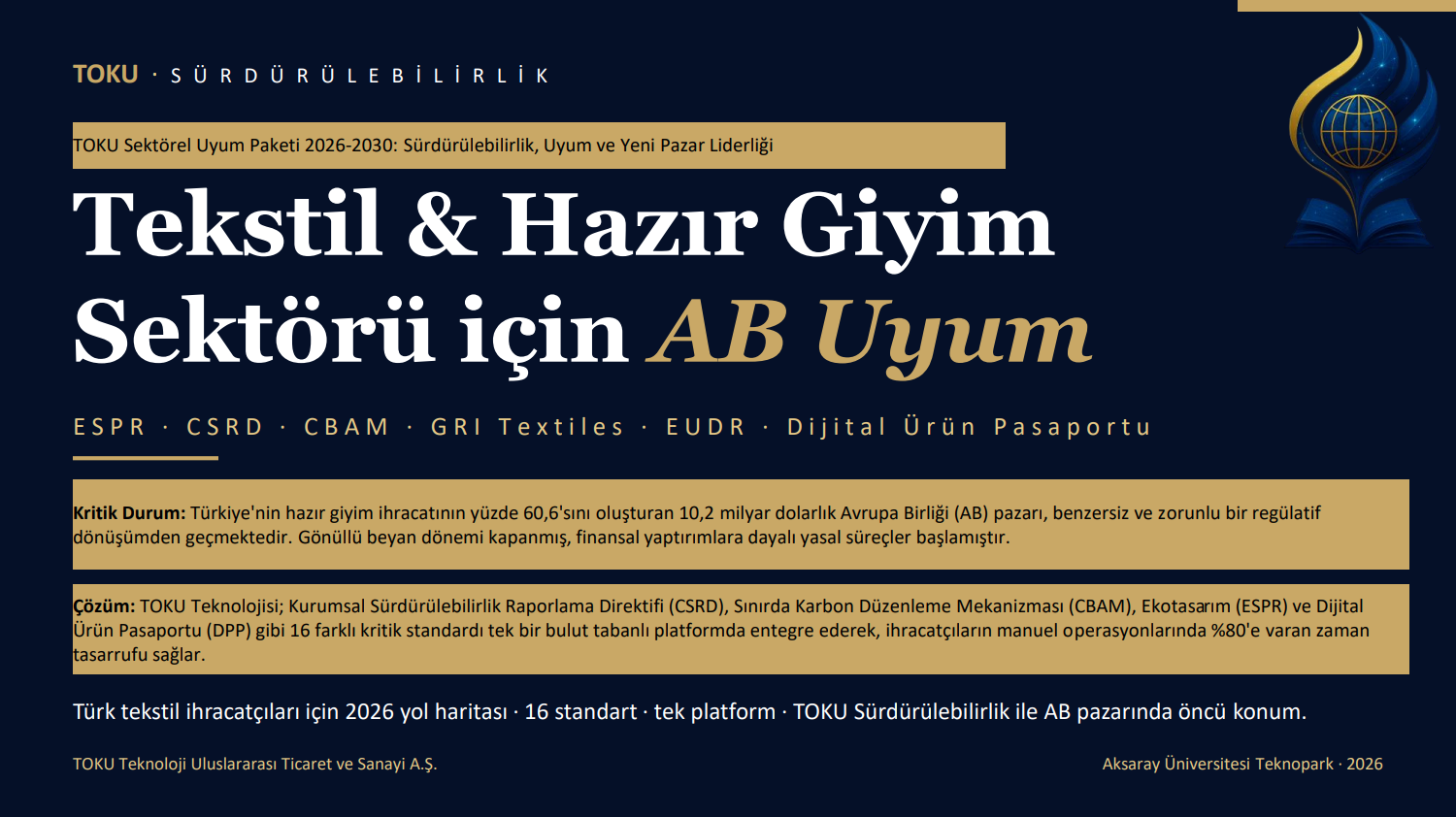 Tekstil Uyum Paketi 2026 - Sürdürülebilirlik